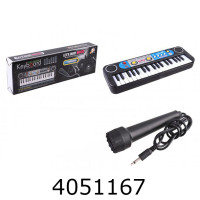 Піаніно дитяче з мікрофоном USB в коробці 34*11*5см (30/60) MQ818USB н/з