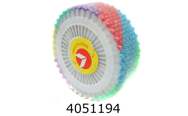 Булавки 34мм кольорові BL0856-1(3) 11981_