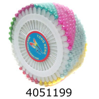 Булавки 34мм кольорові металік (BL0856-2) (11980) (3) 11980_