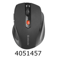 Мишка комп. Defender Ultra MМ-315 black USB бездротова 52315
