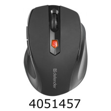 Мишка комп. Defender Ultra MМ-315 black USB бездротова 52315