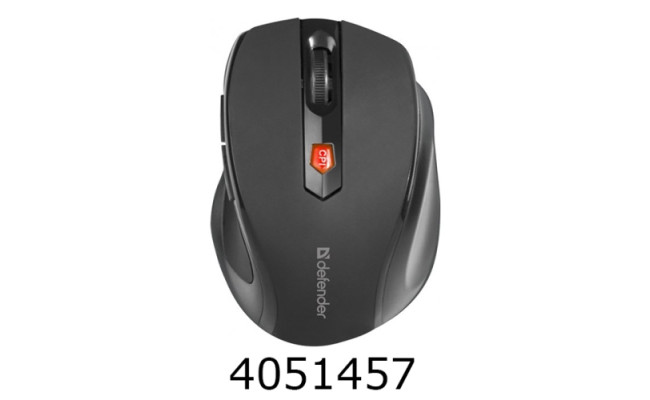 Мишка комп. Defender Ultra MМ-315 black USB бездротова 52315