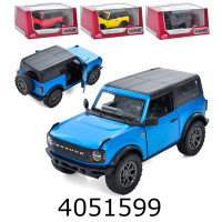 Машинка метал. Ford Bronco з дахом Kinsmart (24/96) 5438WB