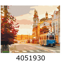 Картина по номерам 40*50см Вінниця. Ранкова Соборна 18280-KO