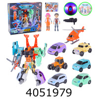 Трансформер Tobot Giga в коробці 3в1 + герої муз. світ. 43*14*385см (6/12) Q1905 н/з
