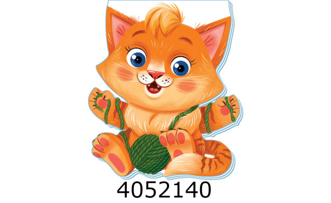Кумедні лапки  Котик (у) А340013У