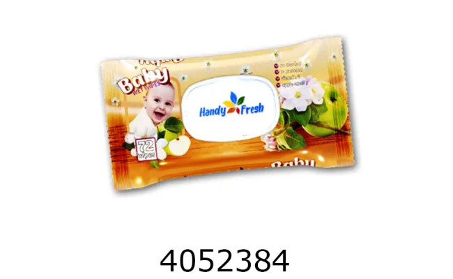 Серветка волога 24шт. Smile Зебруля з клапаном (30)