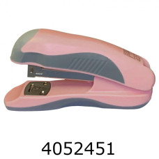 Степлер №24 Buromax PASTEL пласт. (скоби № 24 26)  до 20 арк рожевий 111х62х32 мм (12) BM.4215-10