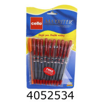 Ручка масл. Cello Maxriter червона 0.7мм (10/100) 742186В Ручка масл. Cello Maxriter червона 0.7мм (10/100) 742186В