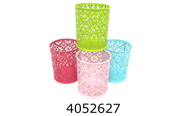 Стакан для ручок метал. круглий 