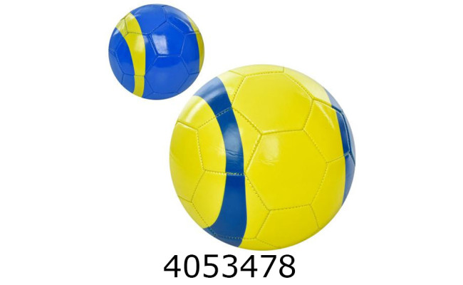 Мяч футб. прес-кожа №5 PVC 300гр 3 кольори (30) EV-3375
