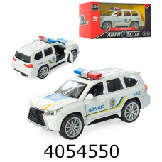 Машинка інерц. Автосвіт Поліція 14*7*65см (48) AS-1833