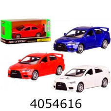 Машина метал. Автопром Mitsubishs lancer відкр. двері в коробці 3 кол 145*65*7см(48/96) 4335
