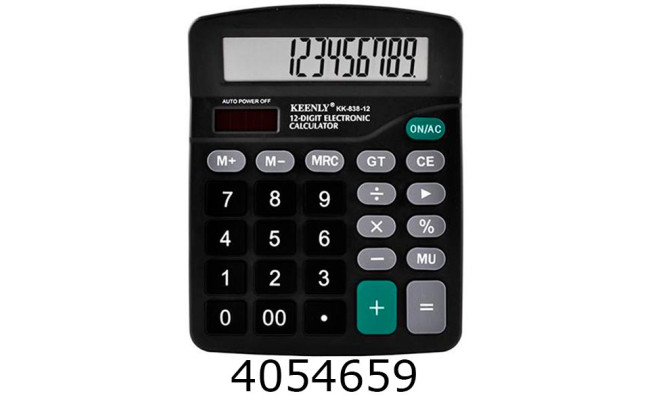 Калькулятор 838 12 розрядів 838