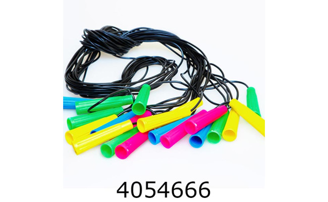 Скакалка кольорова 280см Bamsic (10/100) 035/11