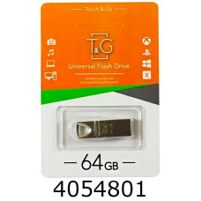 Flash USB 64Gb T&G Stylish 115 2.0 хром T&G