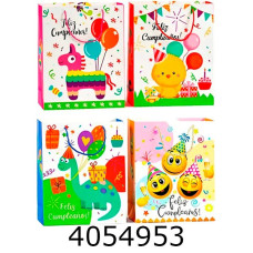 Пакет подарунковий 41*31*12 см мікс 4 (12/360) 00226 L