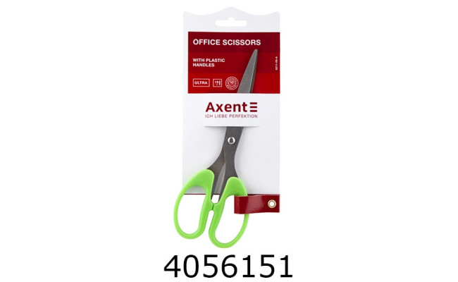Ножиці 19см AXENT Ultra офісні салатові (10) 6211-09-A