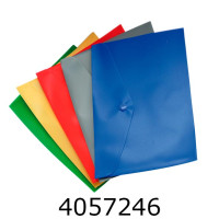 Папка конверт на кнопці А5 Buromax глянцева непрозора асорті (6/120) BM.3935-99