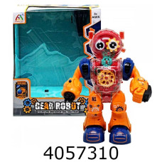 Муз. робот на батар. 4 види в коробці муз.світ 25*19*11см (18) 887-1