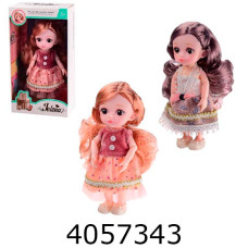 Лялька в коробці на шарнірах 3 види 11*6*20см (36/72) 65001B