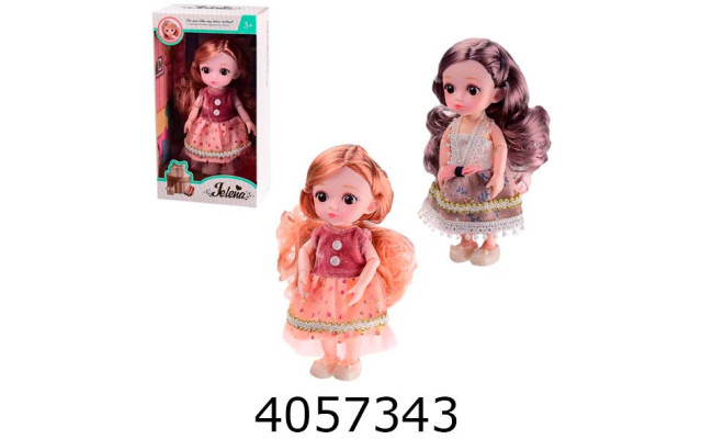 Лялька в коробці на шарнірах 3 види 11*6*20см (36/72) 65001B