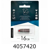 Flash USB 16Gb T&G 115 Stylish 2.0 хром T&G
