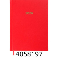 Щоденник А5 дат. 2024р. Buromax STRONG червоний штуч. шкіра (20) BM.2129-05 Щоденник А5 дат. 2024р. Buromax STRONG червоний штуч. шкіра (20) BM.2129-05
