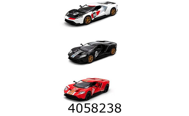 Машинка метал. Kinsmart Ford GT (Heritage Edition) 5