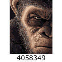 Картина по номерам 40*50см тварини 