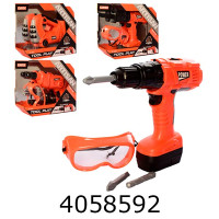 Набір інструментів в коробці 4 види на батар. 28*23*8см (24) KY1068-102A-03- Набір інструментів в коробці 4 види на батар. 28*23*8см (24) KY1068-102A-03-