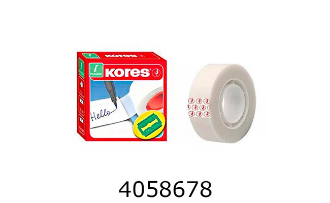 Скотч 12*33 проз. Kores 