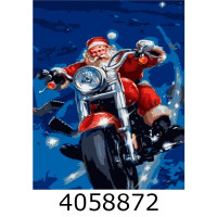 Картина по номерам 40*50см новорічна 
