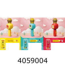 Мікрофон+колонка Karaoke (bluetooth) 3 види в коробці 9*24*7см (24) FDQ-01