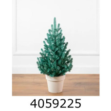 Ялинка в кругл. горщику 70см лита блакитна мікс 134457