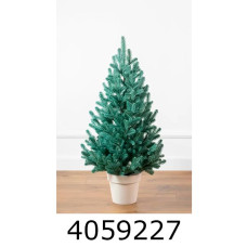 Ялинка в кругл. горщику 90см лита блакитна мікс