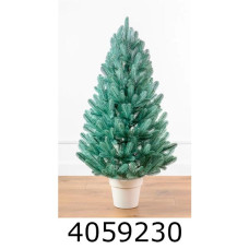 Ялинка в кругл. горщику 110см лита блакитна мікс