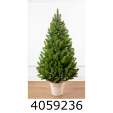 Ялинка в кругл. горщику 110см лита зелена мікс 134450
