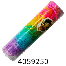 Резинка для волосся силікон кольорові велика ціна за 12шт. (100) 3-3-18