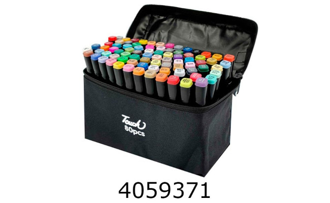 Скетч-маркери 80 кол. в сумці (16/18) WK-80