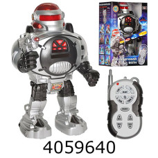 Робот р/у в коробці муз. стріляє дисками 21*14*32см (18) M 0465 U/R