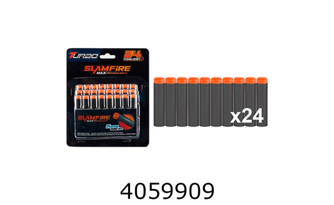 Набої поролонові 24шт BT348