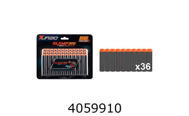 Набої поролонові 36шт BT349