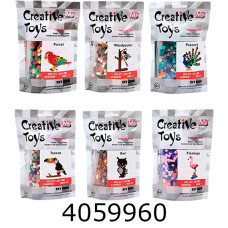 Термомозаїка тривимірна в кульку Птахи 6 видів 19*125*25см (120/240) CT-0019B