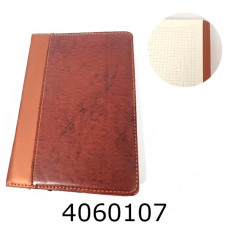 Блокнот А5 142 арк. шкірзам кл. Leader (SJ-6725) 140050Л