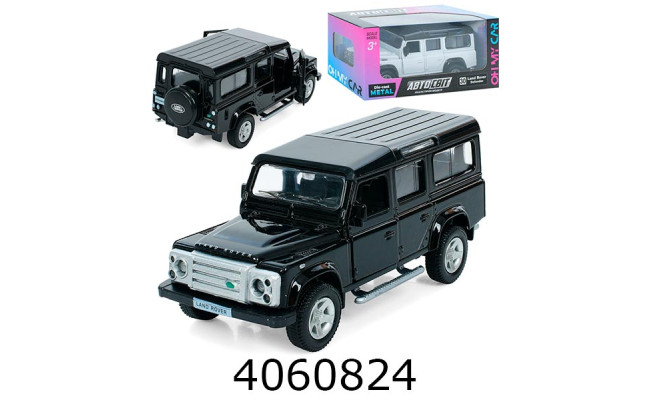Машинка метал. Автосвіт в коробці LandRover Defender (24/48) AS-3082 н/з