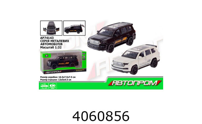 Машина метал. Автопром 2 кольори 16.5*7.5*7.5см (48) AP74143
