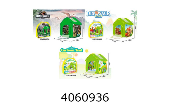 Палатка дитяча в сумці 3кол. 35*5*35см (24/48) 2028/29/30C-3н/