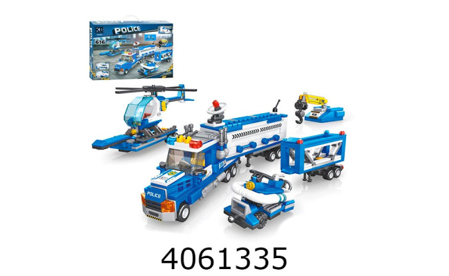 Конструктор Limo Toy Поліція 616дет 5в1 (18) KB 5002