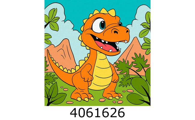 Картина по номерам 25*25см 7+ 